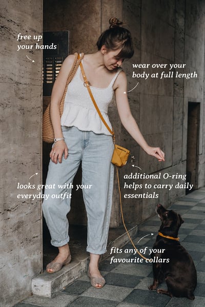 Band & Roll Lasso Air 多功能真皮牽繩（義大利牛皮、德國製）7