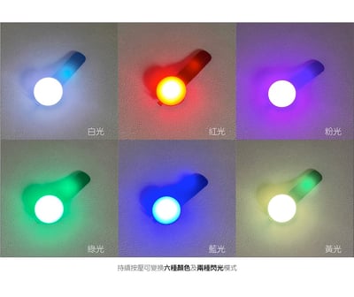 Frisco Nighttime Safety LED Light 夜間LED安全燈（六色合一、USB充電）3
