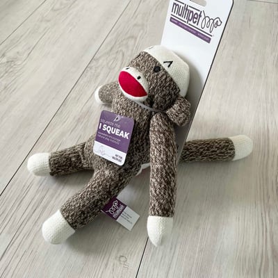 Multipet Sock Monkey 經典襪猴2