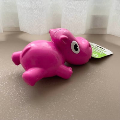 Cycle Dog Ecolast Rubber Toy 多元互動河馬玩具（藏食、啾啾、浮水、Ecolast環保材質）4