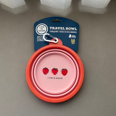 Life is Good Travel Bowl 折疊外出碗4