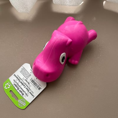 Cycle Dog Ecolast Rubber Toy 多元互動河馬玩具（藏食、啾啾、浮水、Ecolast環保材質）9