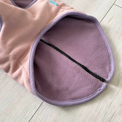 Gooby 雙層雙色拉鍊刷毛背心4