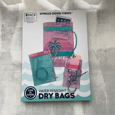 Life is Good Dry Bags 防水袋三件組1