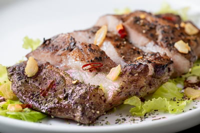 厚切舒肥豬排 - 原味香草 200g/包 / │肉肉隊長│少許香蒜加上淡淡香草，吃出原味不油膩也不單調│宵夜/備餐/低脂/野餐/露營2