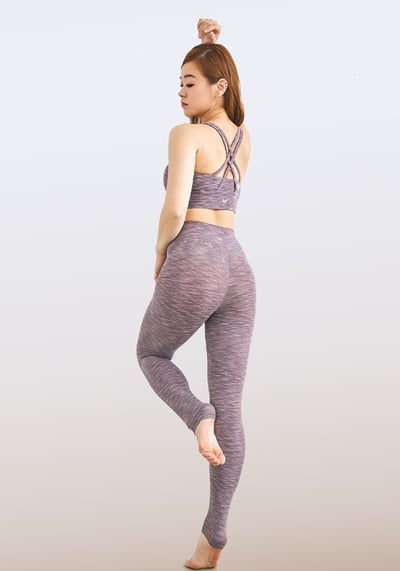 美麗飛棉感渲染X-DYED美背細帶交叉BRA( X-DYED幻紫) / (X-DYED幻黑)9