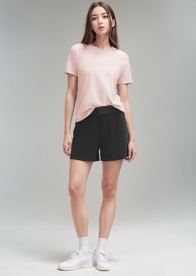 品牌嚴選-純色柔軟圓領LOVE短袖6