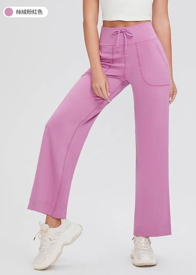 品牌嚴選-萊卡直筒瑜珈長褲9