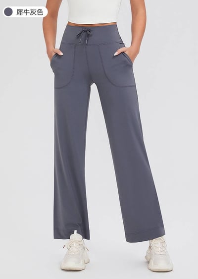 品牌嚴選-萊卡直筒瑜珈長褲6