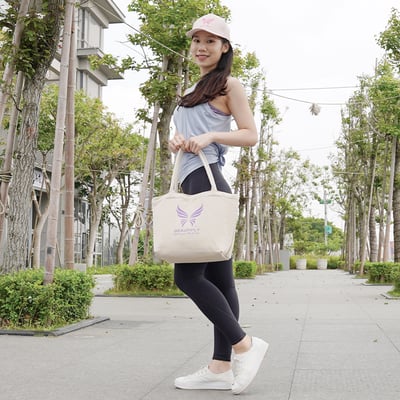 美麗飛厚磅棉麻環保袋2