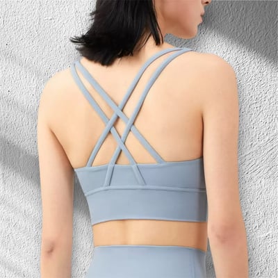 品牌嚴選-俐落線條運動內衣(中強度)1