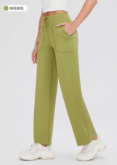 品牌嚴選-萊卡直筒瑜珈長褲4