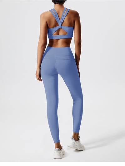 品牌嚴選- 鏤空蜜桃美背套裝4