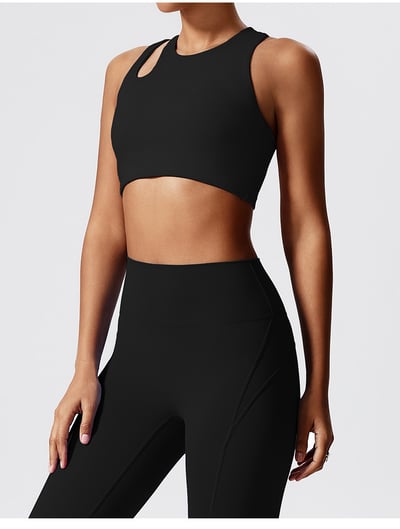 品牌嚴選- 鏤空蜜桃美背套裝1