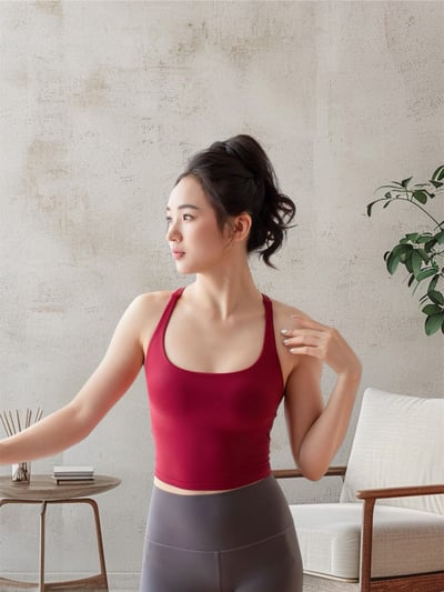 品牌嚴選-網狀線條運動內衣6