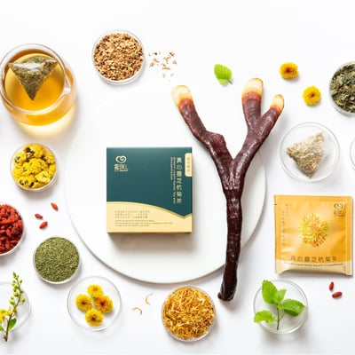 真心靈芝杭菊茶 ( 3入輕巧盒 ) Sincere Lingzhi Herbal Tea with Chrysanthemum.1