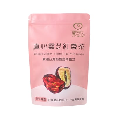 真心靈芝紅棗茶 ( 10入經濟包 ) Sincere Lingzhi Herbal Tea with Jujube1