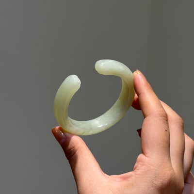 岫玉貓爪鐲525