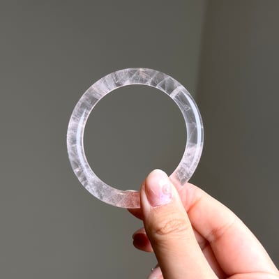 透體粉晶細圓條524