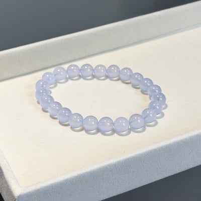 藍玉髓手串 8.5mm1