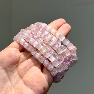 拉絲鋰輝方糖手串4