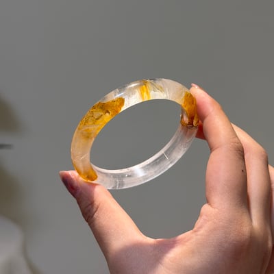 黃膠花手鐲553