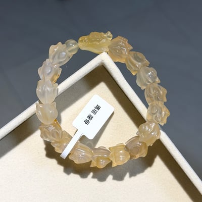 玉髓龍骨 全雕刻手串4