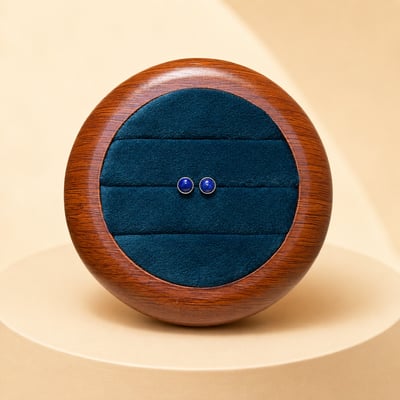青金石耳環1