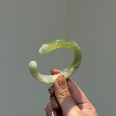 岫玉月兔鐲555