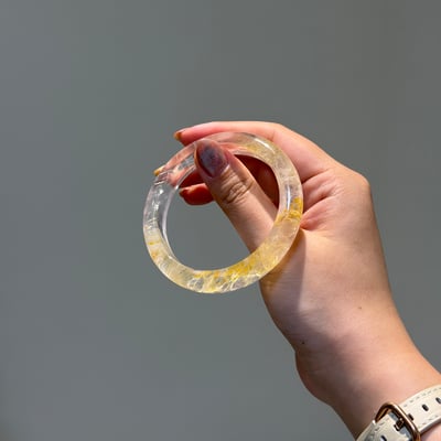 黃膠花手鐲57.78