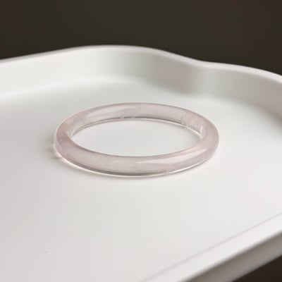 透體粉晶細圓條571