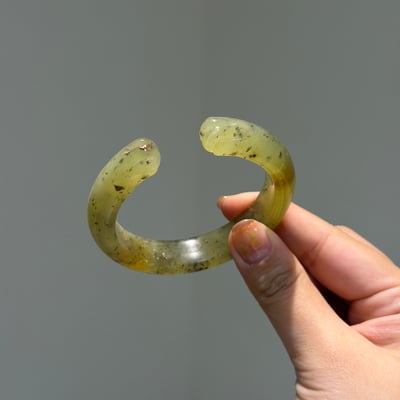 岫玉貓爪鐲541