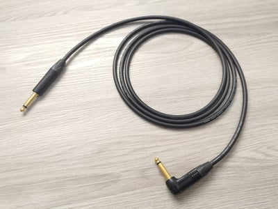 吉他/BASS導線=[MOGAMI/2524]+[NEUTRIK鍍金/TS+TS-L]2