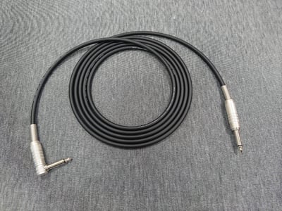★吉他/BASS導線★[MOGAMI/2524]+[CANARE/6.3mm TS-直頭+6.3mm TS-L頭]之組合3