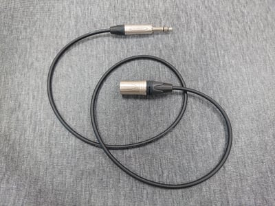 ★平衡音訊導線★[MOGAMI/2893]+[NEUTRIK/XLR公+XLR母+6.3mm TRS公]之組合3
