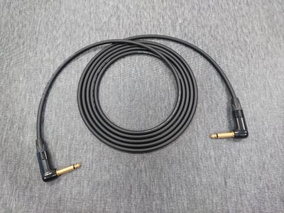 ★吉他/BASS導線★[MOGAMI/2524]+[NEUTRIK(鍍金)/6.3mm TS-直頭+6.3mm TS-L頭]之組合11