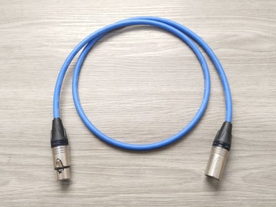 AES/EBU數位平衡音訊導線=[CANARE]+[NEUTRIK/XLR公+XLR母]1