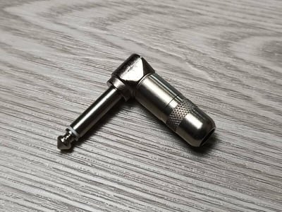 ★吉他/BASS短導線★[MOGAMI/2524]+[SWITCHCRAFTK/6.3mm TS-L頭+6.3mm TS-L頭]3