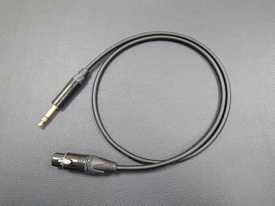★平衡音訊導線★[CANARE/L-2T2S]+[NEUTRIK鍍金/XLR公+XLR母+6.3mm TRS公]之組合5