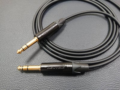 ★平衡音訊導線★[CANARE/L-2E5]+[NEUTRIK鍍金/XLR公+XLR母+6.3mm TRS公]之組合8