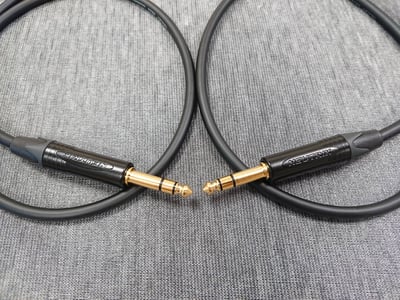 ★平衡音訊導線★[MOGAMI/2534]+[NEUTRIK鍍金/XLR公+XLR母+6.3mm TRS公]之組合8