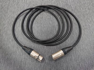 ★平衡音訊導線★[MOGAMI/2791]+[NEUTRIK/XLR公+XLR母+6.3mm TRS]之組合1