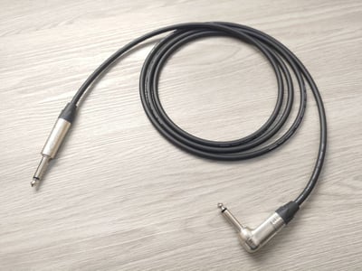 吉他/BASS導線=[MOGAMI/2524]+[NEUTRIK/TS+TS-L]2