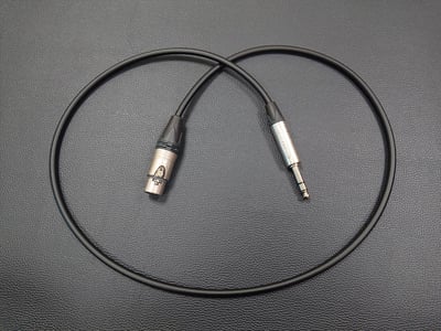 ★平衡音訊導線★[CANARE/L-4E6S]+[NEUTRIK/XLR公+XLR母+6.3mm TRS公]之組合5