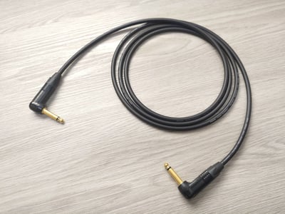 吉他/BASS導線=[MOGAMI/2524]+[NEUTRIK鍍金/TS+TS-L]3