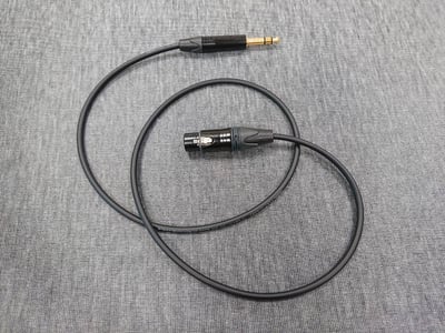 ★平衡音訊導線★[MOGAMI/2893]+[NEUTRIK鍍金/XLR公+XLR母+6.3mm TRS公]之組合5