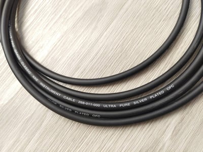 吉他/BASS導線=[VAN DAMME/268-011-000]+[NEUTRIK鍍金/TS+TS-L]7