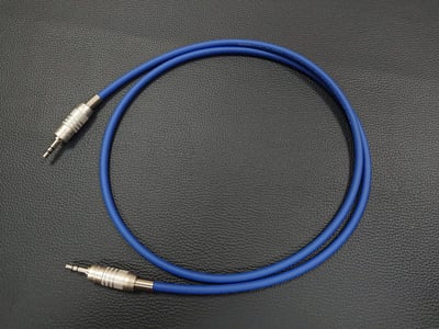 ★3.5mm連接導線★[MOGAMI/CANARE線材]+[CANARE/3.5mm TRS公+3.5mm TRS公]4