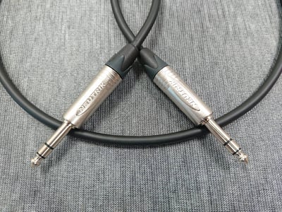 ★平衡音訊導線★[MOGAMI/2549]+[NEUTRIK/XLR公+XLR母+6.3mm TRS公]之組合8
