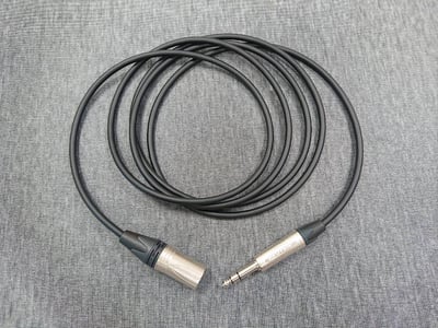 ★平衡音訊導線★[MOGAMI/2791]+[NEUTRIK/XLR公+XLR母+6.3mm TRS]之組合3